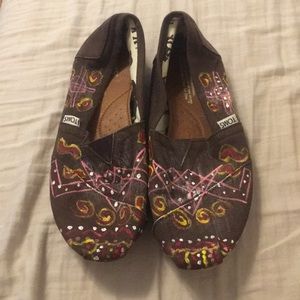 Haitian hand-painted  toms
